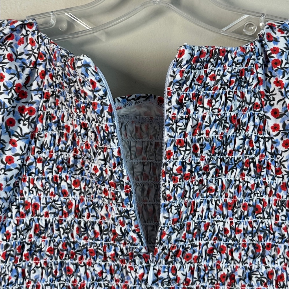 J.Crew Poppy Cotton Poplin Meadow Midi Dress Size ST - Picture 16 of 16